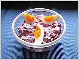 Heringssalat mit Rindfleisch