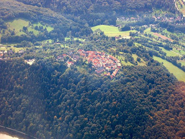 Luftaufnahme Dilsberg